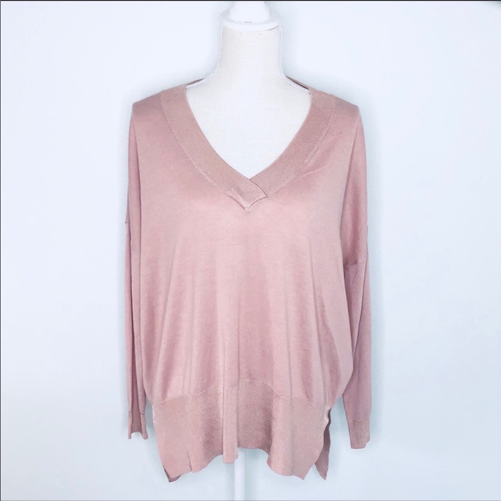 Daniel Cremieux VNeck Oversized Knit Fit Sz S